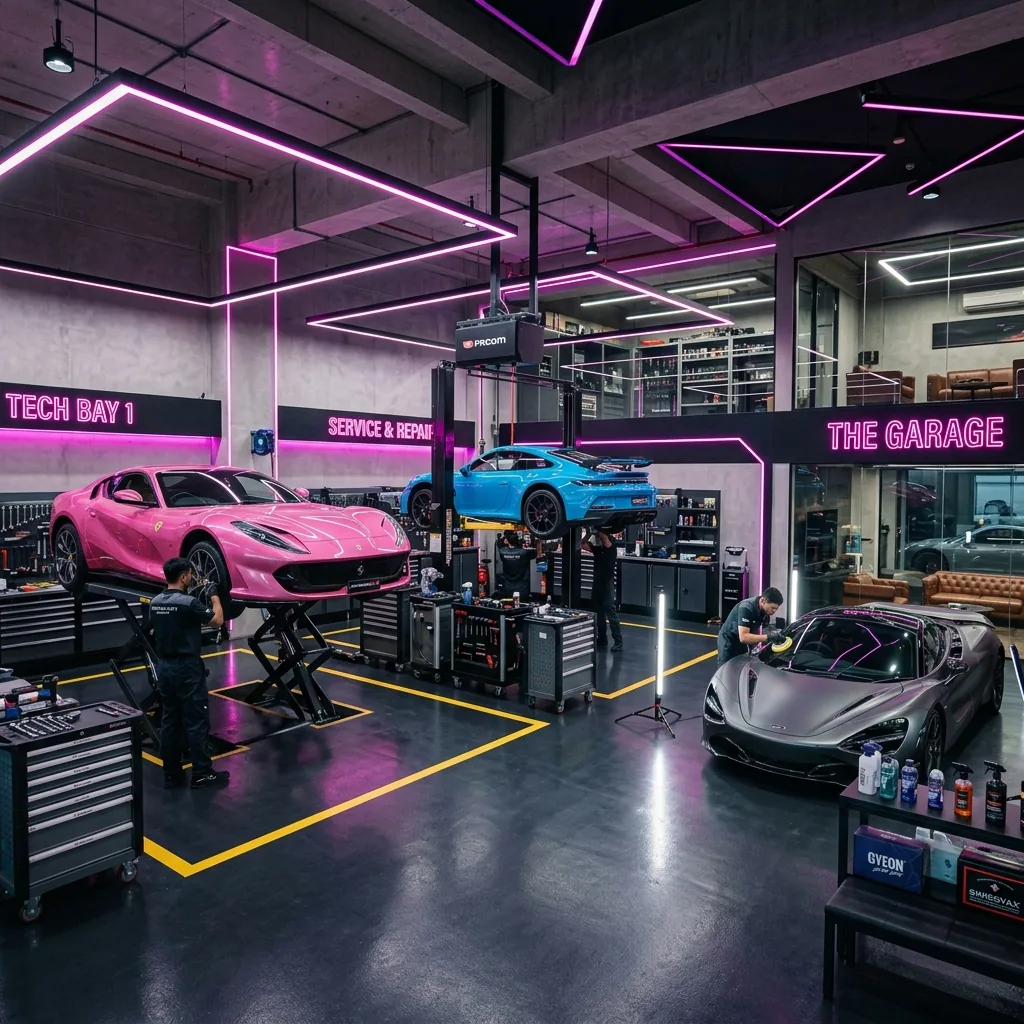 Carrosserie Sarine — Branding automotive de luxe par VIZUEL