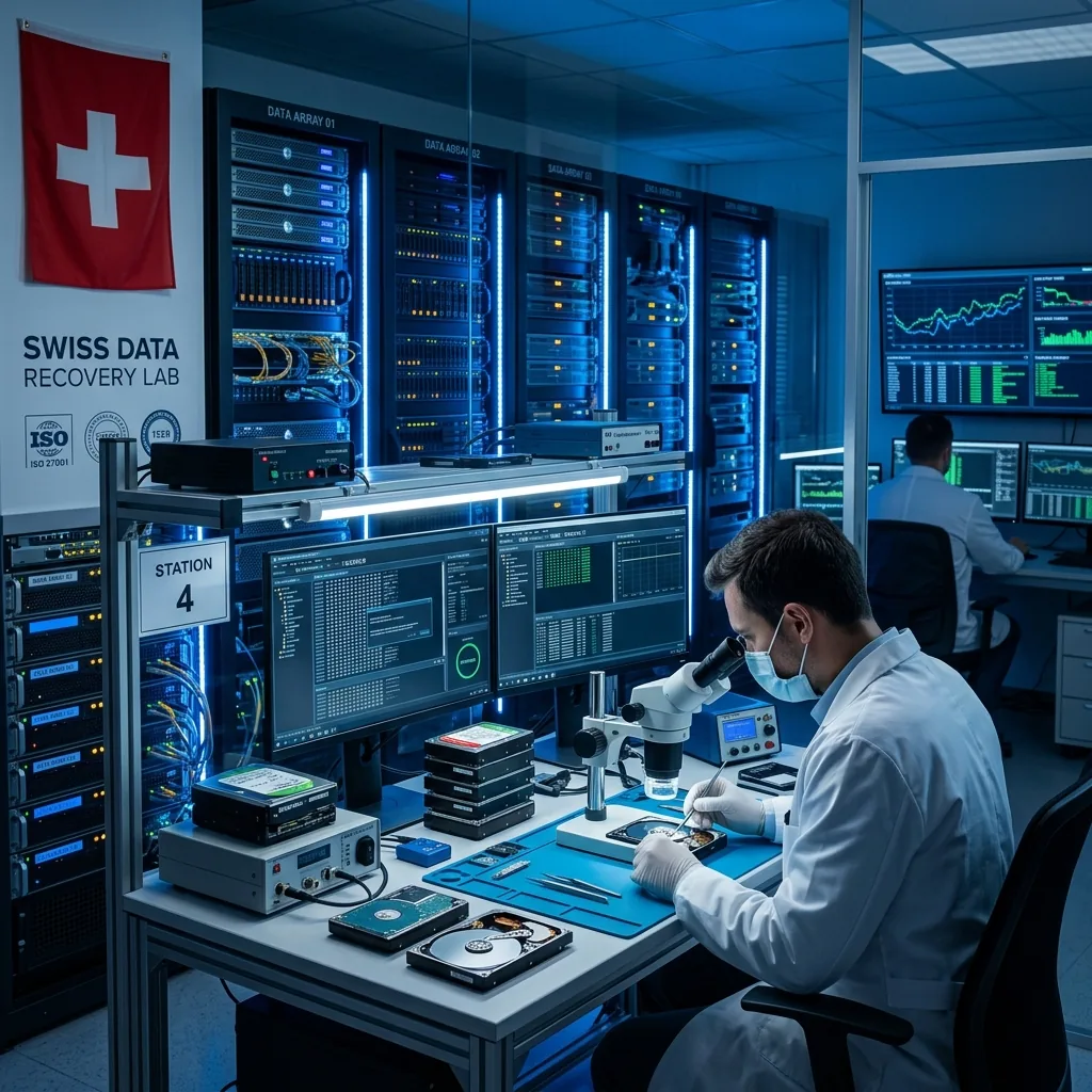 Swiss Recovery — Laboratoire de récupération de données en Suisse